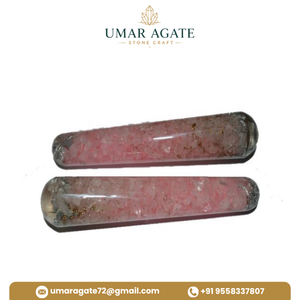 Best Quality Gemstone Healing Stones Orgone Semi-Precious Stone Crafts Crystal Crafts Yellow Jasper <b>Orgonite</b> Healing Wands - Product Image 6