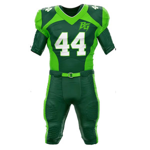 Uniforme de football américain respirant avec logo personnalisé pour adultes, pour les matchs d'équipe, l'entraînement, la pratique et les matchs professionnels - Product Image 1