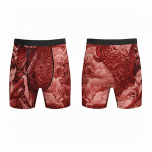 All Over Printed Design Custom Logo Compression Shorts Athletic Fitness <b>Boxer</b> Briefs Gym Running Sportswear Underwear Shorts - Product Image 6