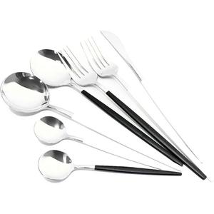 Tableware Use Silverware <b>Sets</b> <b>Reusable</b> Dishwasher Safe Stainless Steel Dining Table Decor Fancy <b>Cutleries</b> & Flatware <b>Set</b> - Product Image 3