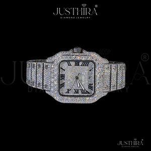 Reloj de Diamantes de Alta Calidad para Hombre con Función de Cronógrafo, Correa de Acero Resistente para Bodas, Disponible para la Venta al Precio Más Bajo - Product Image 2