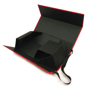 Cajas de regalo para vino personalizadas al por mayor con embalaje magnético, cajas de regalo plegables, cajas para vino tinto - Product Image 3