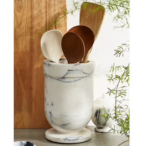 Green Marble Spoon holder Elegant <b>For</b> <b>kitchen</b> Spoon <b>Storage</b> Holder Kitchenware Accessories At Nice Price - Product Image 3
