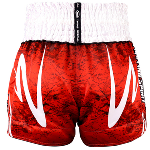 Pantalones Cortos de Muay Thai MMA Hechos a Medida, de Alta Calidad, 100% Poliéster Elástico, Duraderos, Transpirables y Ligeros - Product Image 5
