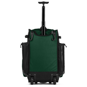 Custom Softball Baseball <b>Backpack</b> with Shoe Compartment <b>Rolling</b> Bats Bag & Hook Polyester/Nylon Material Youth Men's Outdoor Use - Product Image 6