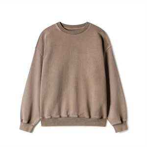 Sudadera Personalizada para Mujer, Talla Grande, Color Marrón, con Estampado Personalizado, Cuello Redondo, Material de Felpa, Manga Regular, Antipilling, Estilo Otoñal - Product Image 1