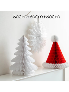 Árbol de Navidad de Papel Honeycomb al por Mayor, Proveedor de Exportación de Vietnam, Árbol de Navidad Honeycomb para Decoración de Temporada al por Mayor - Product Image 4