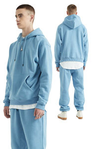 Conjunto Deportivo Informal de 2 Piezas de Primera Calidad, Sudadera con Capucha y Pantalones Deportivos Unisex de Corte Regular, Conjunto Deportivo de Invierno para Hombre - Product Image 5