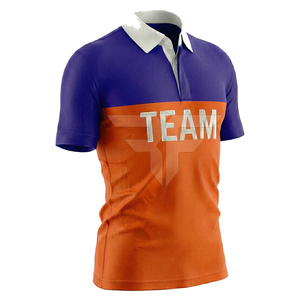 Polos personalizados con logo sublimado para hombre, polos de golf de alta calidad para hombre, camisa de golf. - Product Image 2