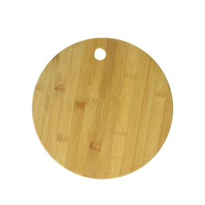 Planches à découper rondes en bambou naturel à prix avantageux pour la cuisine, plateau de service pour légumes, en provenance du Vietnam - Product Image 1