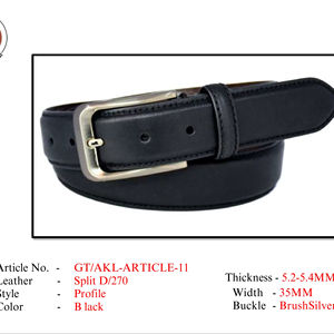 Cinturón Reversible para Hombre, Hebilla de Aleación de Zinc con Diseño Trenzado, Acabado Cruzado, Un Lado Negro, Otro Lado Marrón, 34 mm - Product Image 1