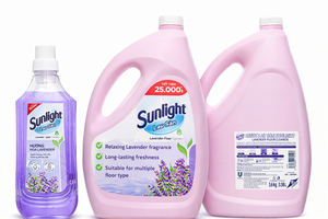 Sunlight <b>Floor</b> Cleaner Lavender 3.6kg x 3 Cans - Product Image 4