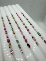 Zehra Gems Bijoux Pierre de Tourmaline Naturelle Multicolore Taille Marquise Facettée 5x2-8x3MM 13.50CT Origine Afrique Couleur Libre