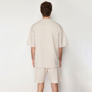 Ensemble d'été pour hommes, t-shirt et short respirants, tenue assortie, vêtements de sport légers et confortables, idéal pour un usage quotidien - Product Image 6
