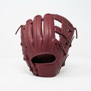 Leather <b>Baseball</b> Glove H-Web Right-Handed Full Finger Outfield Adult Non-Slip Hook And Loop Closure Premium Field Performance - Product Image 4