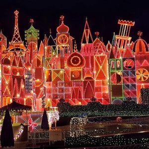 إضاءة LED كبيرة للخارج بتصميم عيد الميلاد، أضواء زخرفية ملونة للمهرجانات - Product Image 4