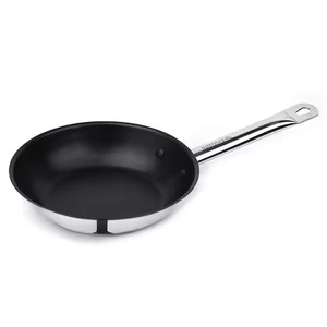 Sartén de Acero Inoxidable de Primera Calidad con Fondo de Cobre, Olla para Leche y Salsas, Aislada, Negra, con Mango Largo, Utensilios de Cocina al por Mayor - Product Image 5