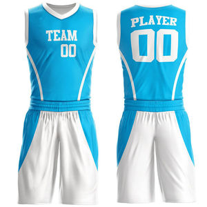 Uniforme de basket-ball Wembley Sports à impression numérique 100% polyester respirant, taille plus - Product Image 1