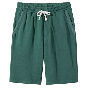 Nouveauté : Short Homme 100% Coton Jersey 240GSM avec Cordon de Serrage, Braguette Zippée et Ourlet Tricoté – Idéal pour l'Entraînement Sportif et la Gym - Product Image 6