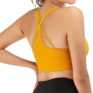 Soutien-gorge de sport sans couture personnalisé, de qualité supérieure, à maintien élevé, confortable, durable, tendance, performant et léger - Product Image 3