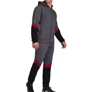 Chándal de invierno para hombre, corte regular, 100% algodón, talla grande, logotipo personalizado, ropa deportiva para adultos, talla grande. - Product Image 3