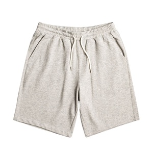 กางเกงขาสั้นผ้าฝ้าย100% น้ำหนักเบาสำหรับผู้ชายใส่ในฤดูร้อนเอวยางยืดใส่สบายพิมพ์ลายดิจิตอล - Product Image 5