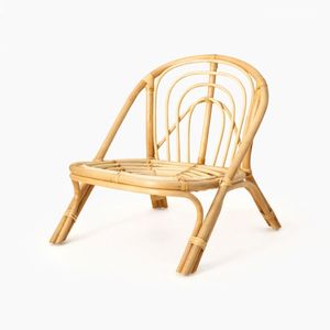 Nueva Silla de Mimbre Natural Hecha a Mano, Silla de Comedor con Cojín, Muebles, Artículos Populares, Venta al Por Mayor Más Barata - Product Image 6