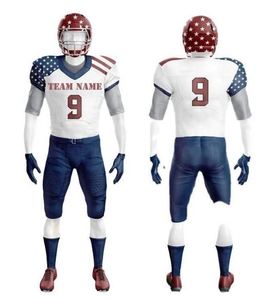 Uniforme de Fútbol Americano Premium, Conjunto de Jersey y Pantalones para Equipo, Ropa Deportiva Personalizada, Venta Directa de Fábrica, Precio Económico - Product Image 3