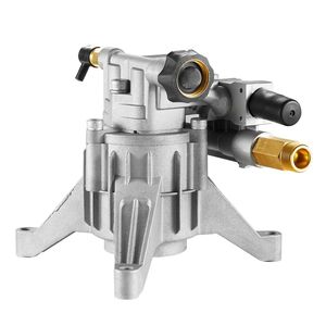 Replacement 2400 PSI 2.5 GPM Vertical Shaft Pressure Washer <b>Pump</b> Kit with Hardware & <b>Siphon</b> Tube for High-Pressure Cleaning - Product Image 1