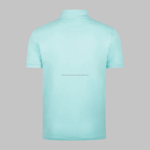 Polos vierges par sublimation pour hommes Polos personnalisés avec broderie en gros logo Polo de golf Vêtements de travail unisexe pour femmes - Product Image 2