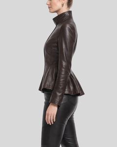 แจ็คเก็ตหนังผู้หญิงคุณภาพสูง ขายส่ง ออกแบบได้ตามต้องการ แขนยาว ระบายอากาศได้ดี เหมาะสำหรับใส่กลางแจ้งและสตรีทแวร์ - Product Image 2