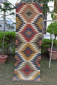 Tapis en fibres naturelles, tapis kilim bohème en jute, tapis en fibres naturelles tissé à la main, tapis pliable, décoration rustique pour la maison, prix d'usine en gros - Product Image 4