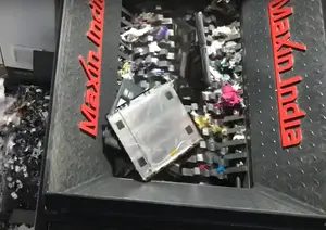 Broyeur de déchets électroniques à double arbre pour ordinateurs portables, capacité de 1500 à 2000 kg/h - Product Image 5