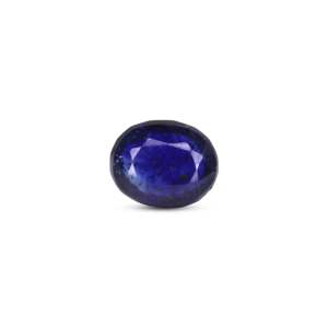 Natural 5.2 Carat Blue Sapphire Loose Gemstone Brilliant Cut 11mm for Fine Jewelry - Product Image 1
