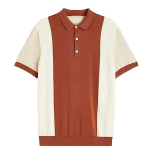 Polo à col rabattu personnalisé avec logo, prix bas, dernier design, 100% coton, polo de golf pour homme - Product Image 1