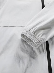 Conjunto de Chaqueta Softshell Transpirable para Hombre, Verano, Casual, Tacto Fresco, Unisex, Blanco, Secado Rápido, Ropa de Verano para Exteriores - Product Image 5