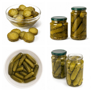 Factory In Vietnam Top Selling Best Quality Tasty Special Offer Delicious Canned <b>Pickled</b> Cucumber <b>Packed</b> in 20oz Can - Product Image 4