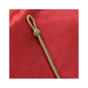 Oem Wholesale Custom Made Cap Cords Generals Handmade Adjustable Knot Ceremonial With Custom Size and Color Officers Cap Cord - Product Image 6