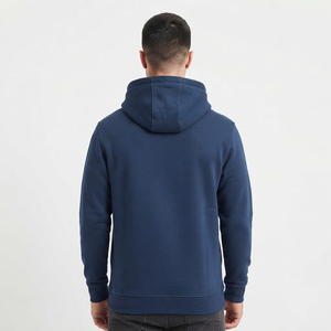 Vente en gros de sweats à capuche pour hommes, écologiques, surdimensionnés, à cordon de serrage, grammage lourd, avec logo personnalisé - Product Image 3