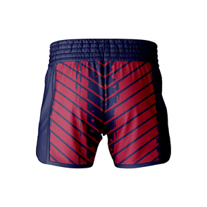 กางเกงขาสั้นสำหรับกีฬามวยไทย ผลิตจากโพลีเอสเตอร์/ไนลอน น้ำหนักเบา ระบายอากาศได้ดี ทนทาน แห้งเร็ว ไม่หดตัว รุ่น Wear 4 Games Custom สำหรับผู้ชาย - Product Image 3