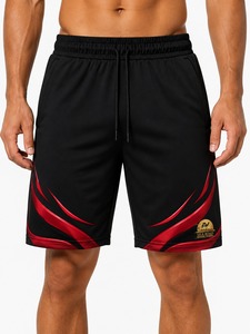 Pantalones Cortos Cargo de Poliéster/Algodón OEM/ODM para Hombre, Color Sólido, Bolsillos Laterales, Corte Holgado, Estilo Urbano, Secado Rápido, Transpirables y Elásticos - Product Image 6
