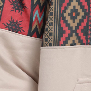 High Street Fashion Digital Artwork Print Trend Look Men Hoodie Winter Street Staple Emboss Print Depth Texture Men Hoodie - Product Image 6