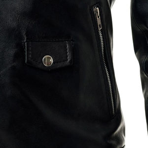 Blousons en cuir pour hommes – Nouvelle collection automne – Style populaire – Blousons en cuir PU tendance avec fermeture éclair pour hommes – Vente en gros – 2026 - Product Image 4