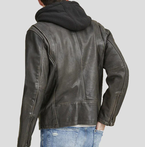 Veste en cuir rouge Avirex de haute qualité pour hommes, différentes couleurs disponibles, tailles personnalisées, meilleure vente, veste en cuir rouge Avirex pour hommes pour l'hiver - Product Image 2