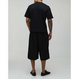 Ensembles de t-shirts et shorts pour hommes en coton 100% - Ensembles décontractés surdimensionnés - Hauts et pantalons de jogging - Product Image 2