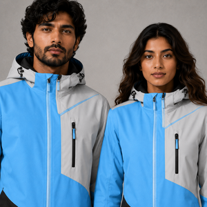 Traje de Esquí Unisex Premium, Chaqueta Impermeable y Transpirable, Pantalones con Tirantes, Fabricante y Proveedor de Ropa para Exteriores de Marca Privada - Product Image 1
