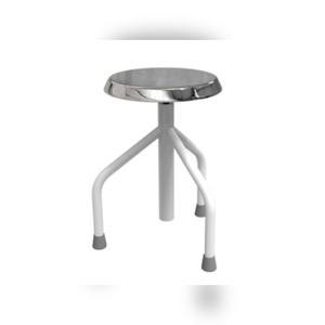Tabouret pivotant en acier inoxydable, réglable en hauteur, mobilier durable pour hôpital, vente en gros - Product Image 2