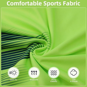 Ensemble de maillot d'arbitre de football professionnel personnalisable, 100% polyester, uniforme sportif d'été personnalisé pour les arbitres de football - Product Image 3