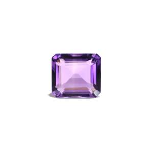 Handcrafted 12.85 Carat Faceted Oval Cabochon Amethyst Loose Gemstone for Fine Jewelry - Product Image 1