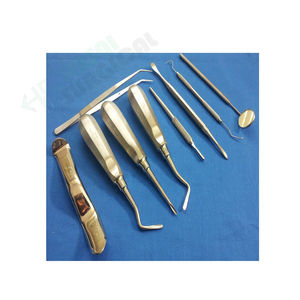 ชุดคีมถอนฟันเหล็กคุณภาพสูงแบบใช้มือ ชุดเครื่องมือผ่าตัดทางทันตกรรม ได้รับการรับรองมาตรฐาน CE - Product Image 3